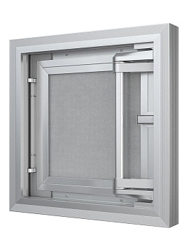 D4050 ceramo comfort, Нажимной люк под плитку на износоустойчивой петле 400х500