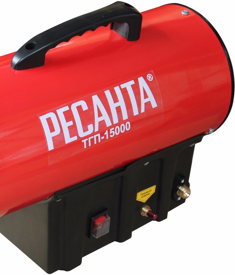 Пушка тепловая газовая 15000 Вт, 220-230 В, ТГП-15000 Ресанта