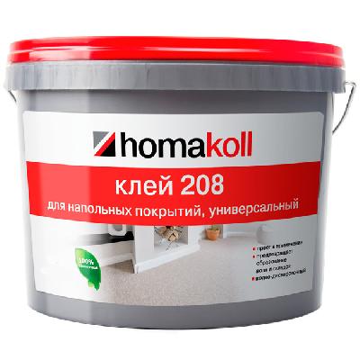 Клей Homakoll 208 для напольных покрытий 4 кг